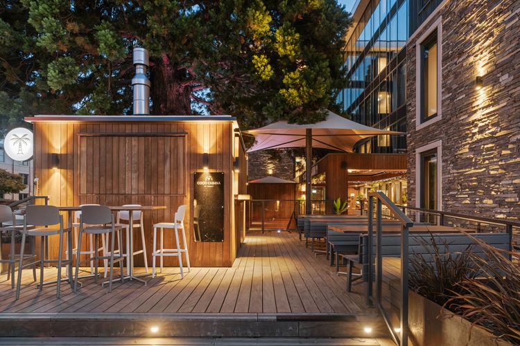 Coco Cabana, located on the ground floor.