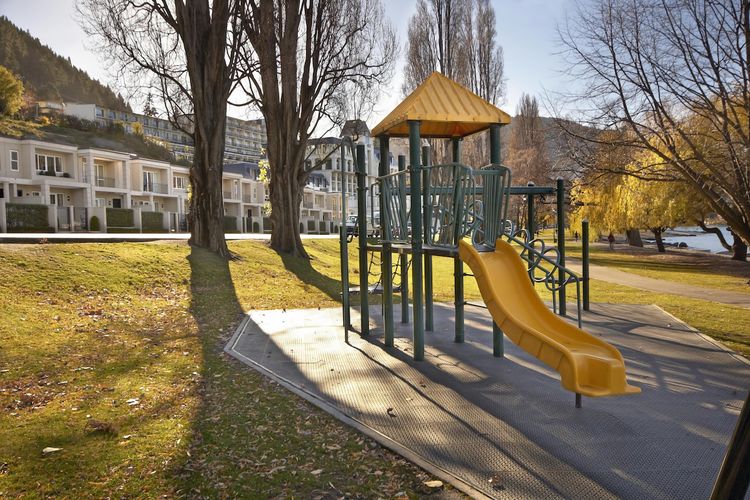 Playground opposite property