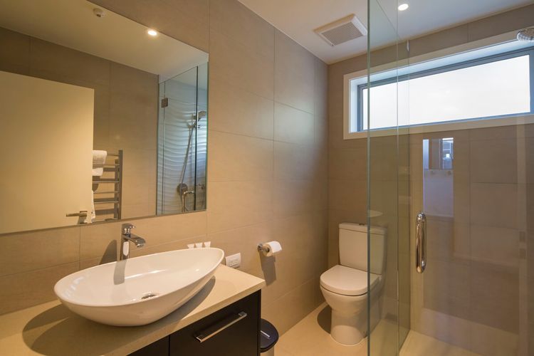 Bathroom with shower