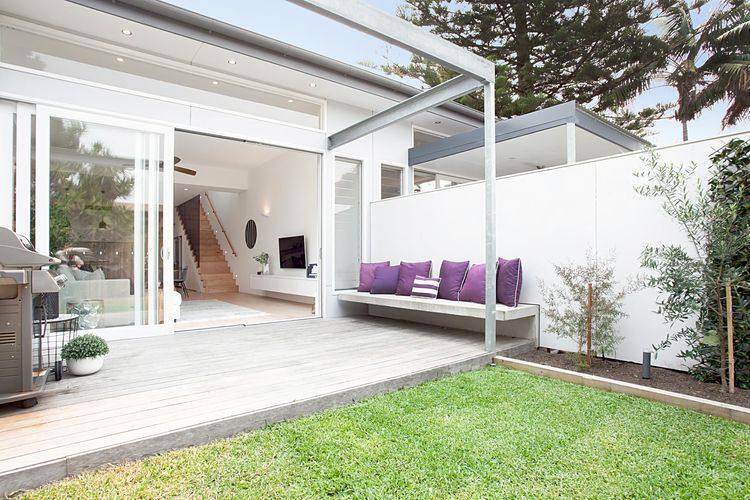 Secluded space for quiet relaxation