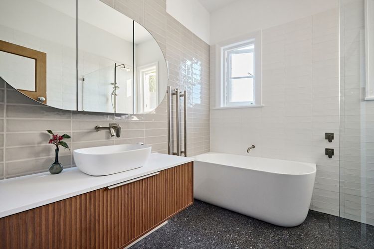 Stylish bathroom amenities provided