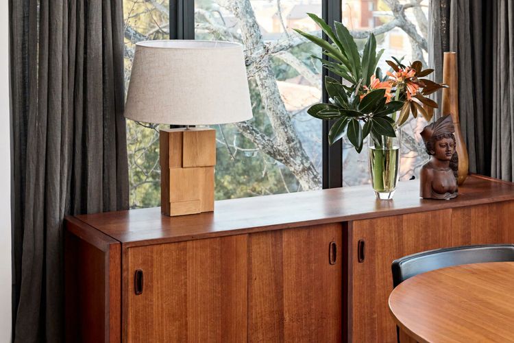 Leafy views through large windows
