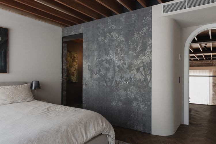 Sleep in style in this serene sanctuary.
