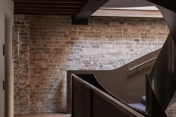 A stairway to contemporary charm.