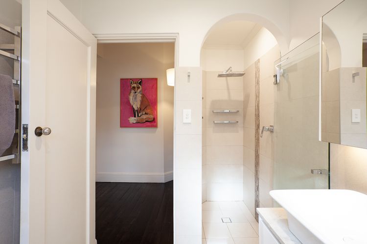 Relax and rejuvenate in our stylish bathroom.