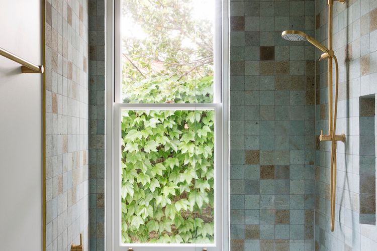 Indulge in a refreshing shower in our beautifully designed space.