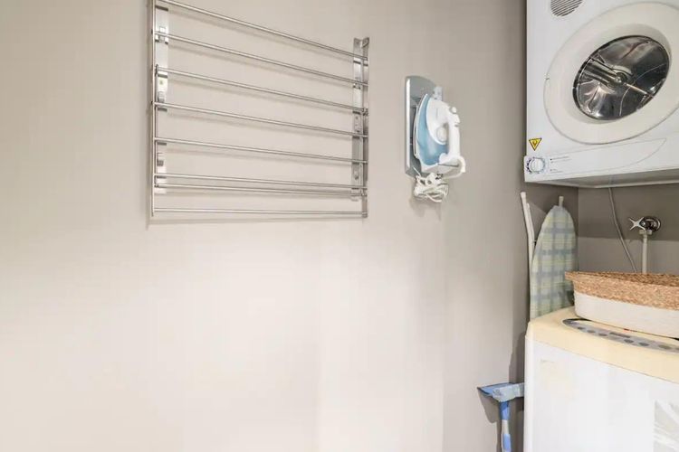 Stay organized and refreshed with our well-equipped laundry amenities.