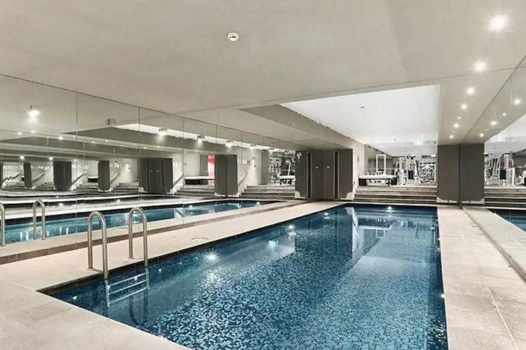 Escape the city hustle with a refreshing dip in our tranquil pool.