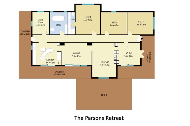 The Parson’s Vineyard Retreat – get amongst the vineyards in a historic home