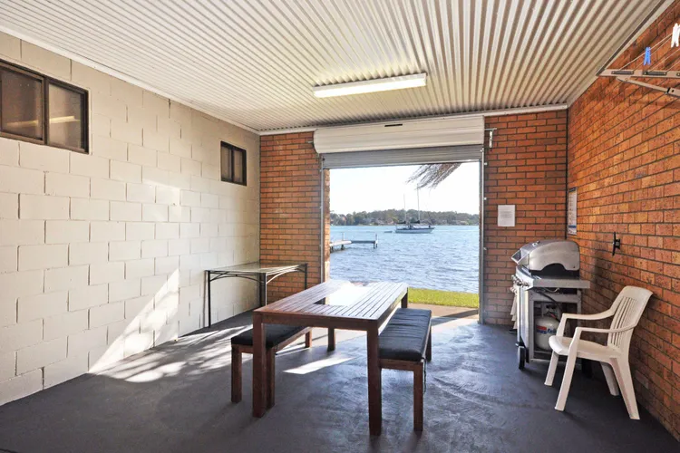 Undercover BBQ area with amazing views