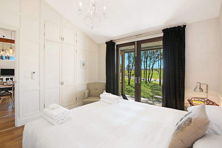 Countryside style bedroom with aircon and views!