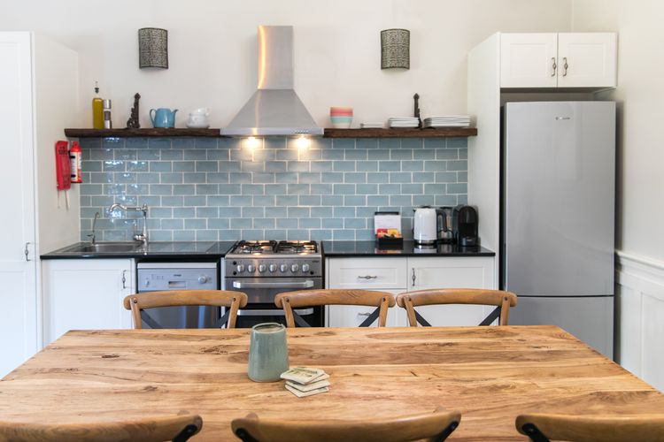 Kitchen and dining area