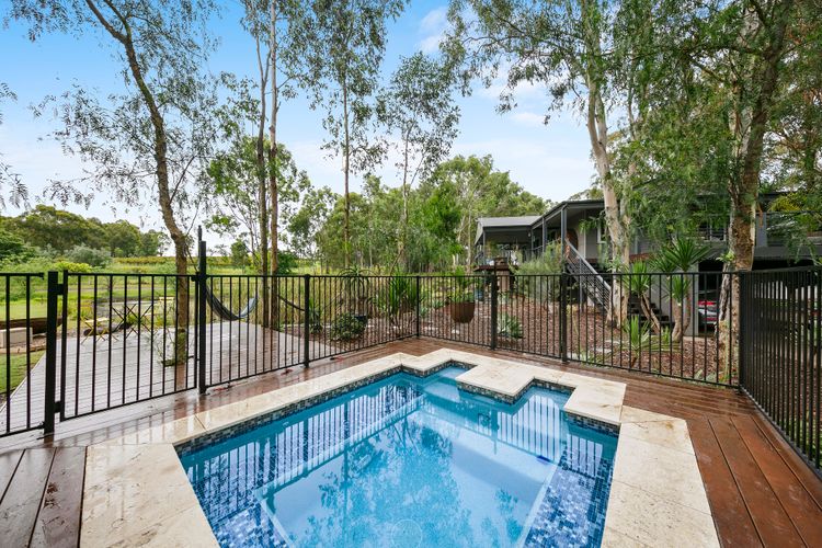 Private heated swimming pool