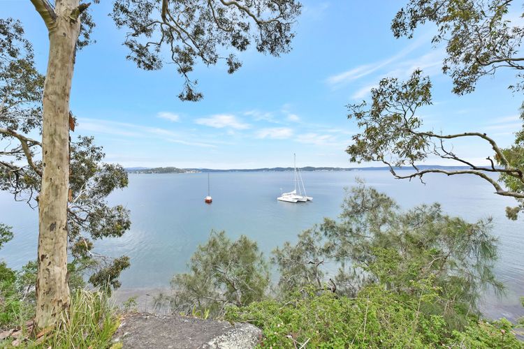 Water view from yard