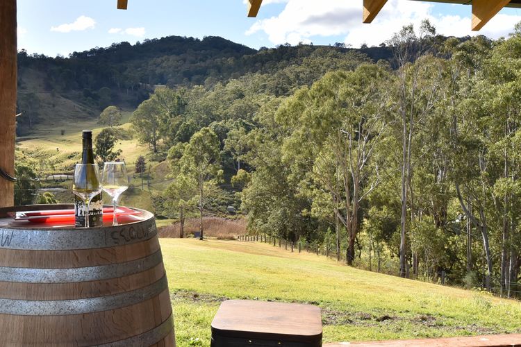 OMG! Enjoy the mountain view with Wine to compliment 