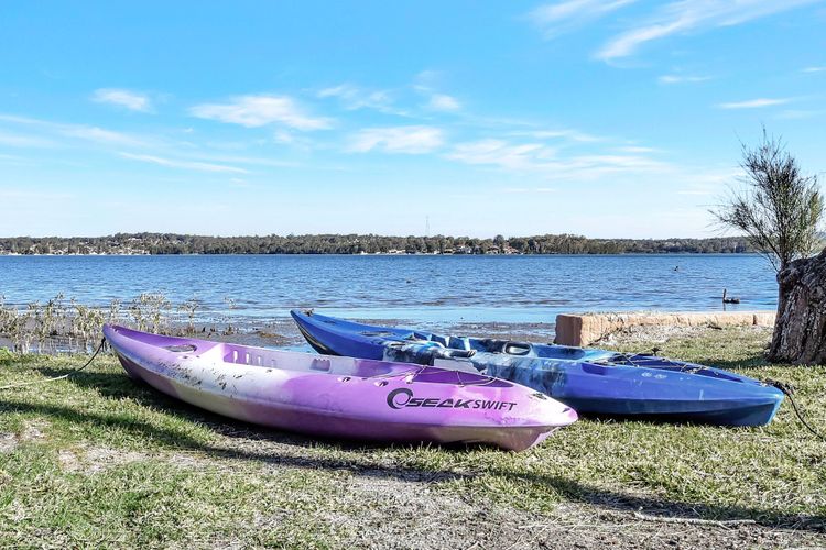 Lake Palm Resort Luxury Retreat absolute Waterfront on 3 acres at Lake Macquarie.