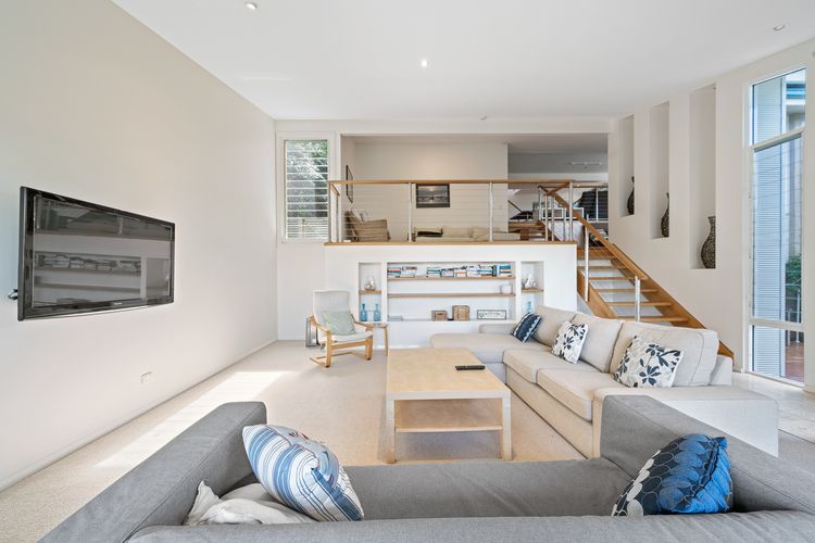 Lounge Room with Flat Screen TV