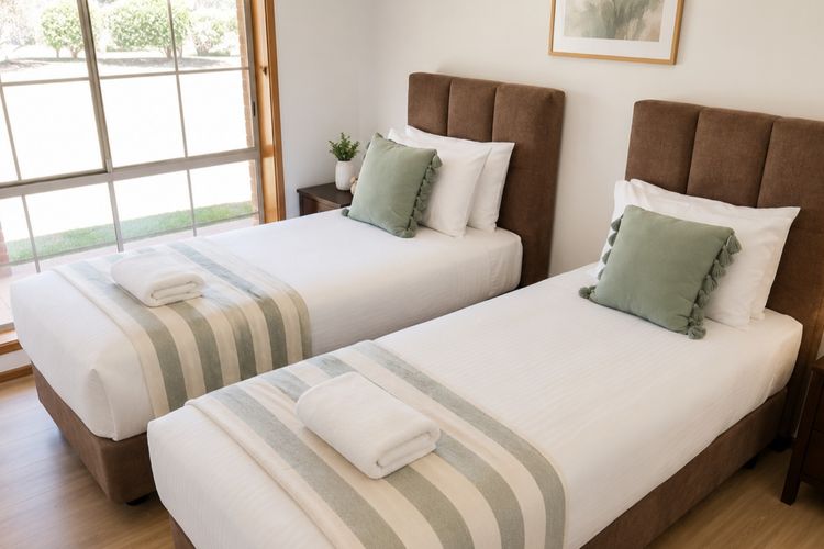 Room Four - King Bed with Split-Bed Option Available