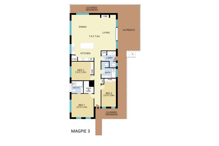 Magpie 3 - Floor Plan
