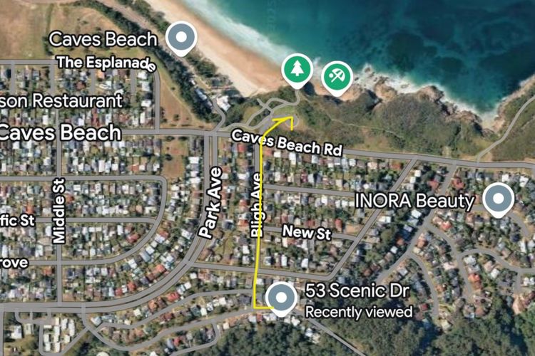 Short cut to the beach