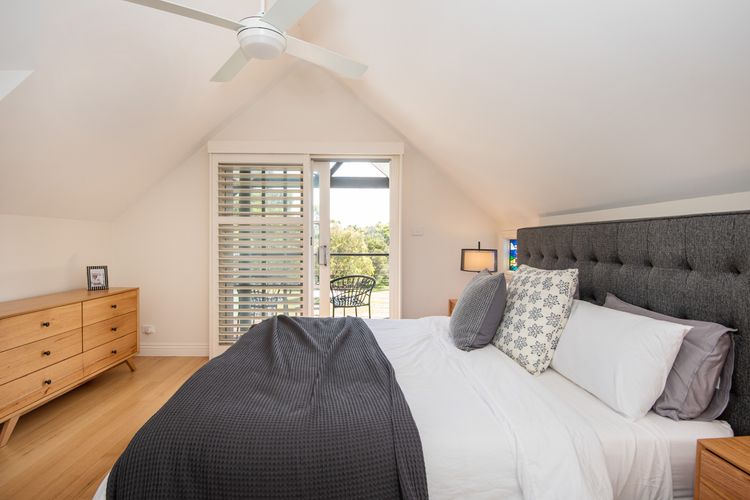 Bedroom 3 - Master Bedroom with Balcony overlooking Pool & Park