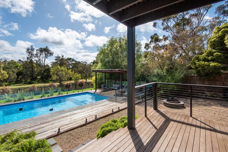 Solar Heated Pool & Deck Area