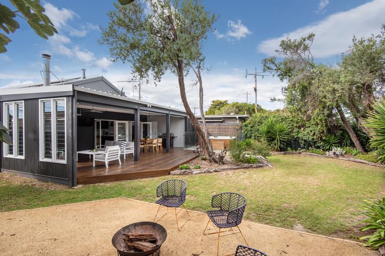 Sun or shade, spa or fire pit, outdoor lounge with fireplace.