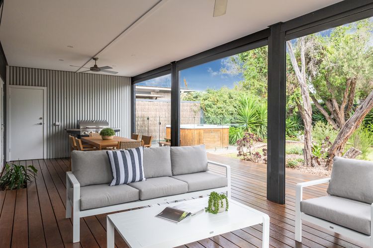 Outdoor living and dining