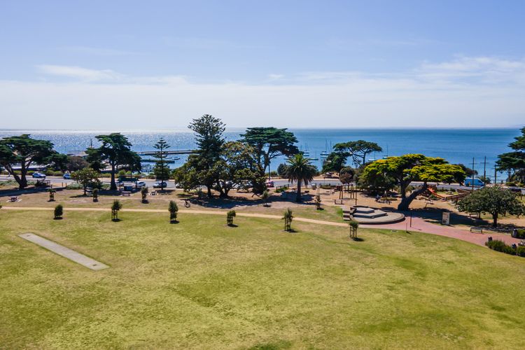 Park and Beach views