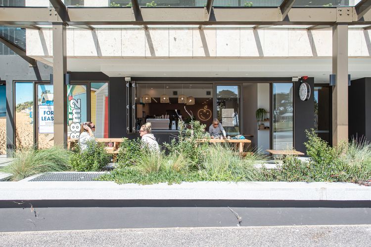 Coffee Shop at the entry of the property