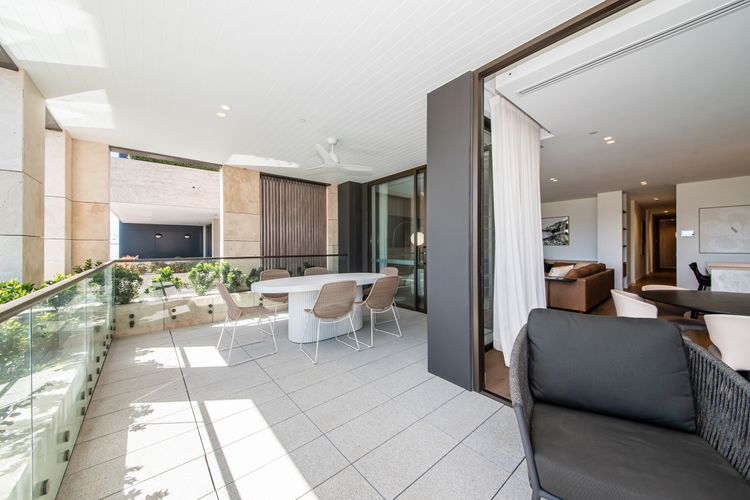 Beach front Balcony with stunning views