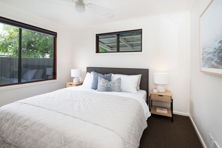 Master bedroom with king bed 