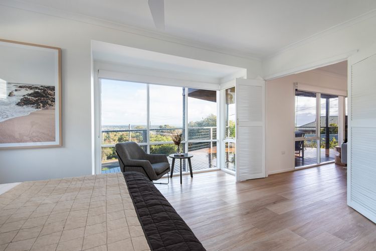 Master bedroom with Bay Views
