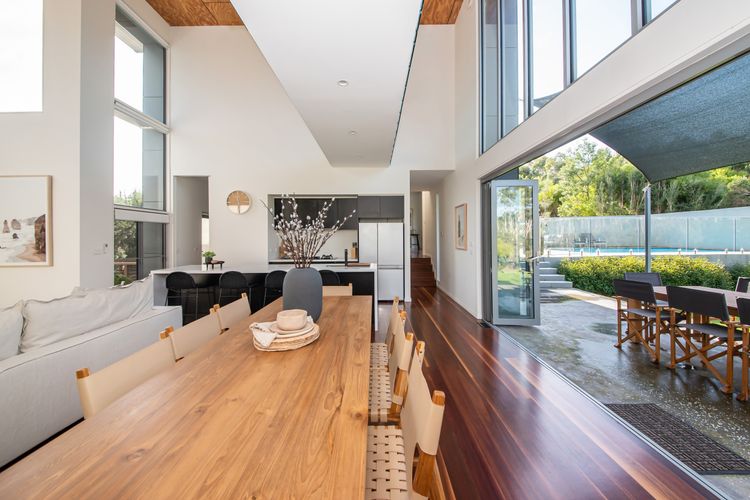 Large Dining area opening out to Outdoor Dining 