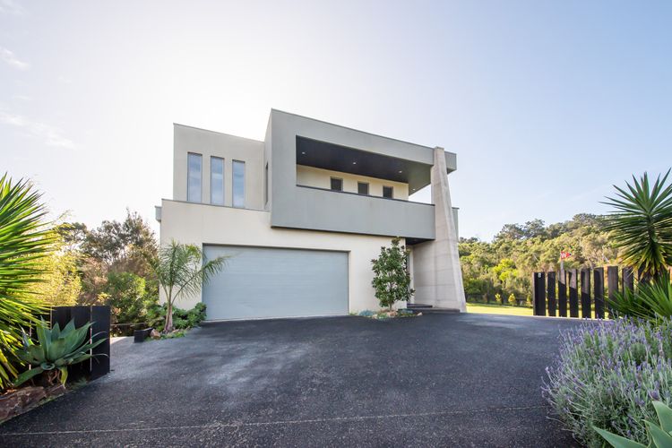 Outside of the property 