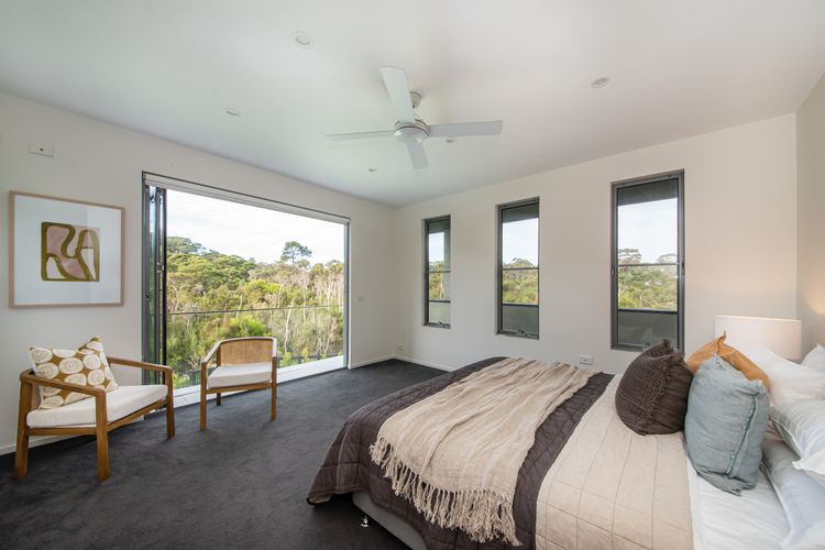Master bedroom with views 