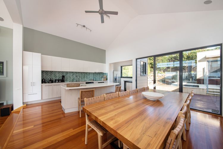Dining table seating 14