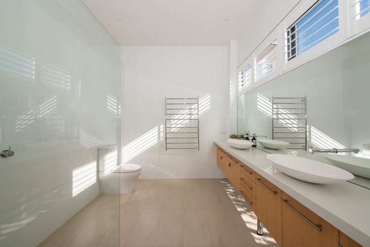 Welcome to our modern and stylish toilet.