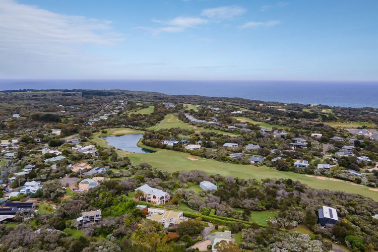 Aerial view of Cape Schanck