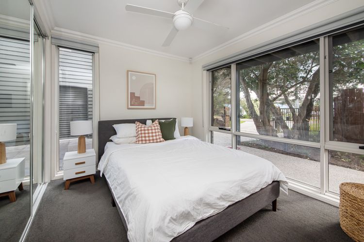 Downstairs queen bed bedroom 