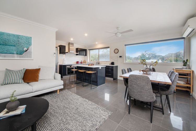 Main living upstairs with air conditioning 