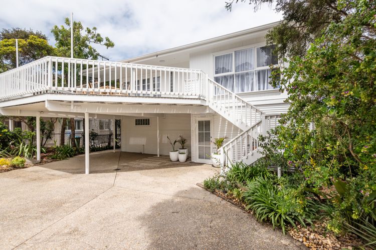 Step outside and behold the captivating outdoor view of our house.