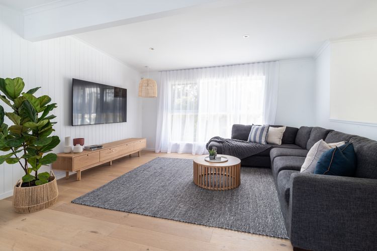 Main living with fireplace 