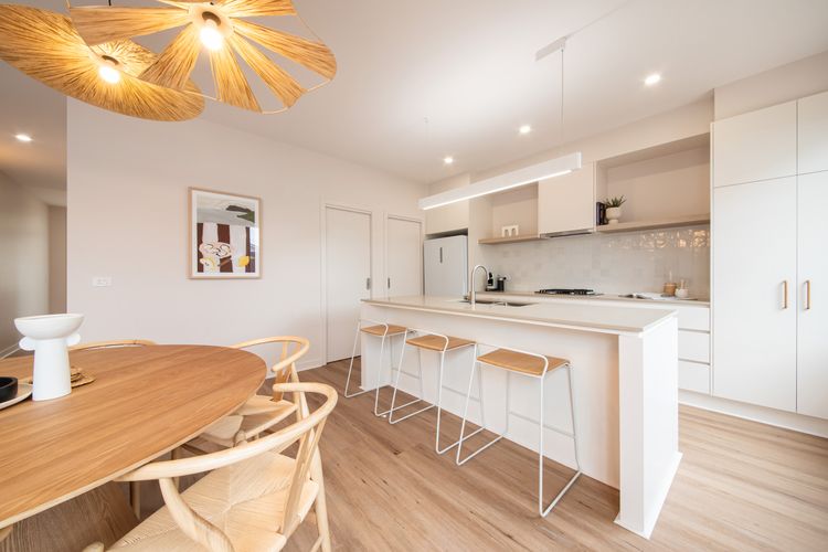 multiple areas to enjoy a snack or a meal