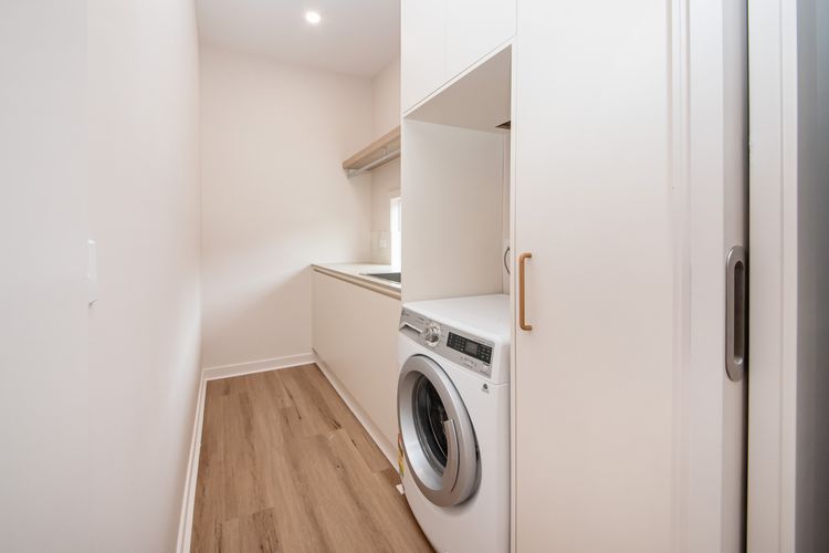 spacious laundry