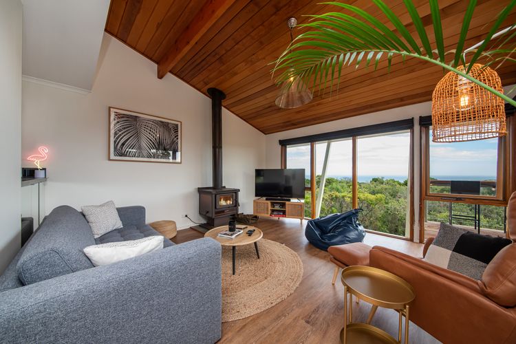 Lounge area with view