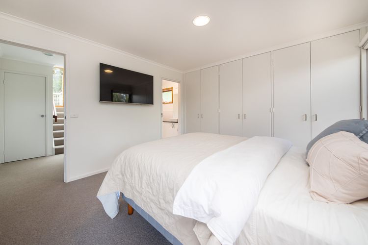 Master bedroom with TV 