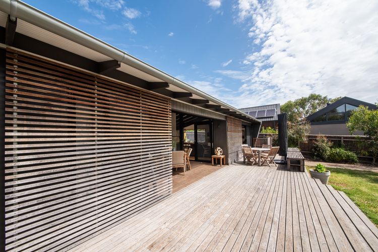 Stunning deck