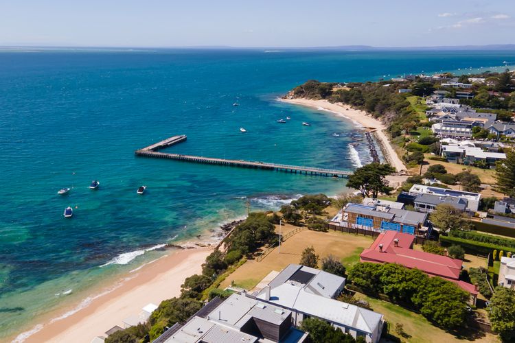 Portsea's tranquility view