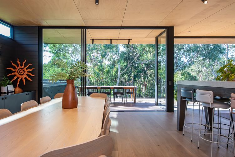Plenty of seating area indoors and outdoors